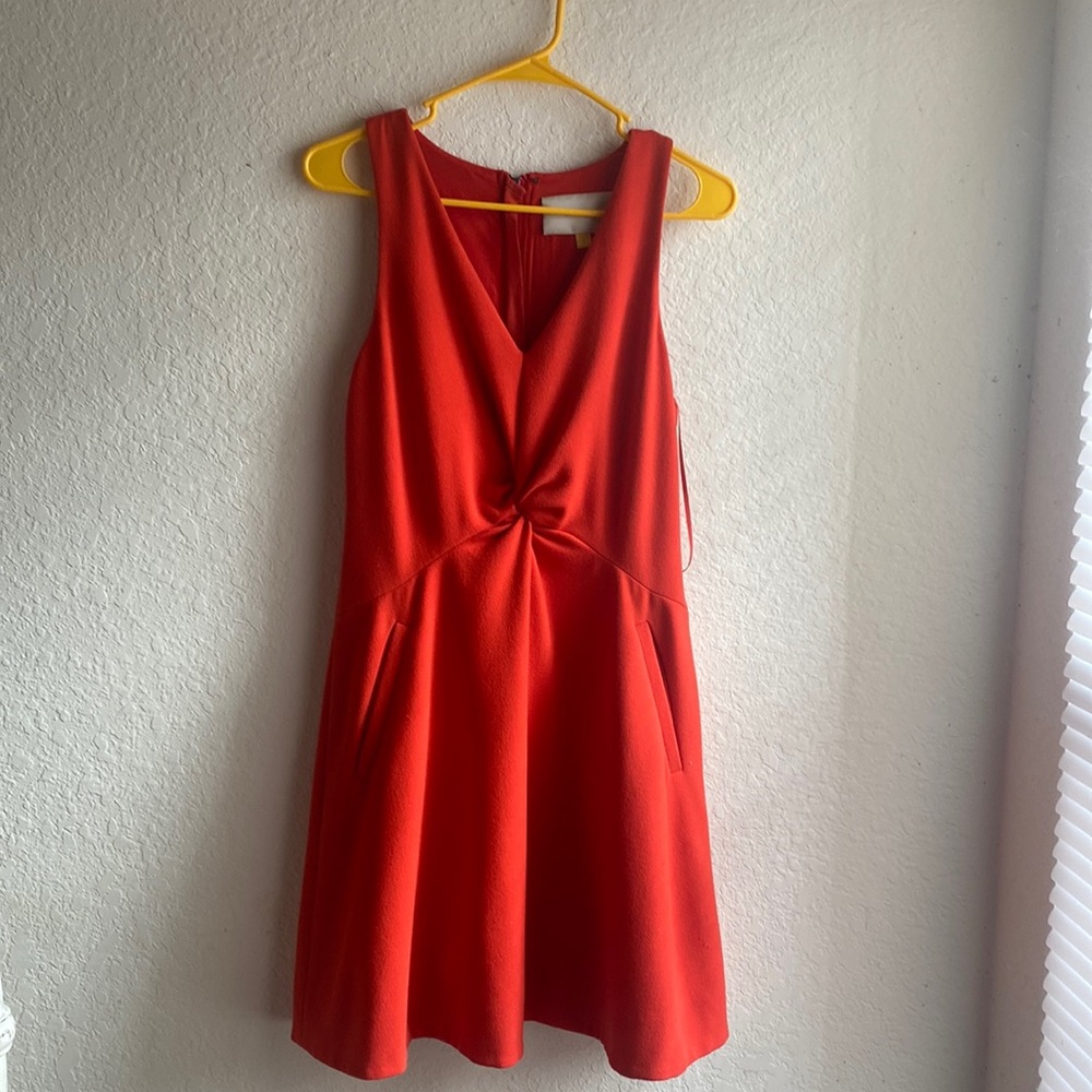 Burnt orange/red dress